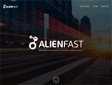 Tablet Screenshot of alienfast.com